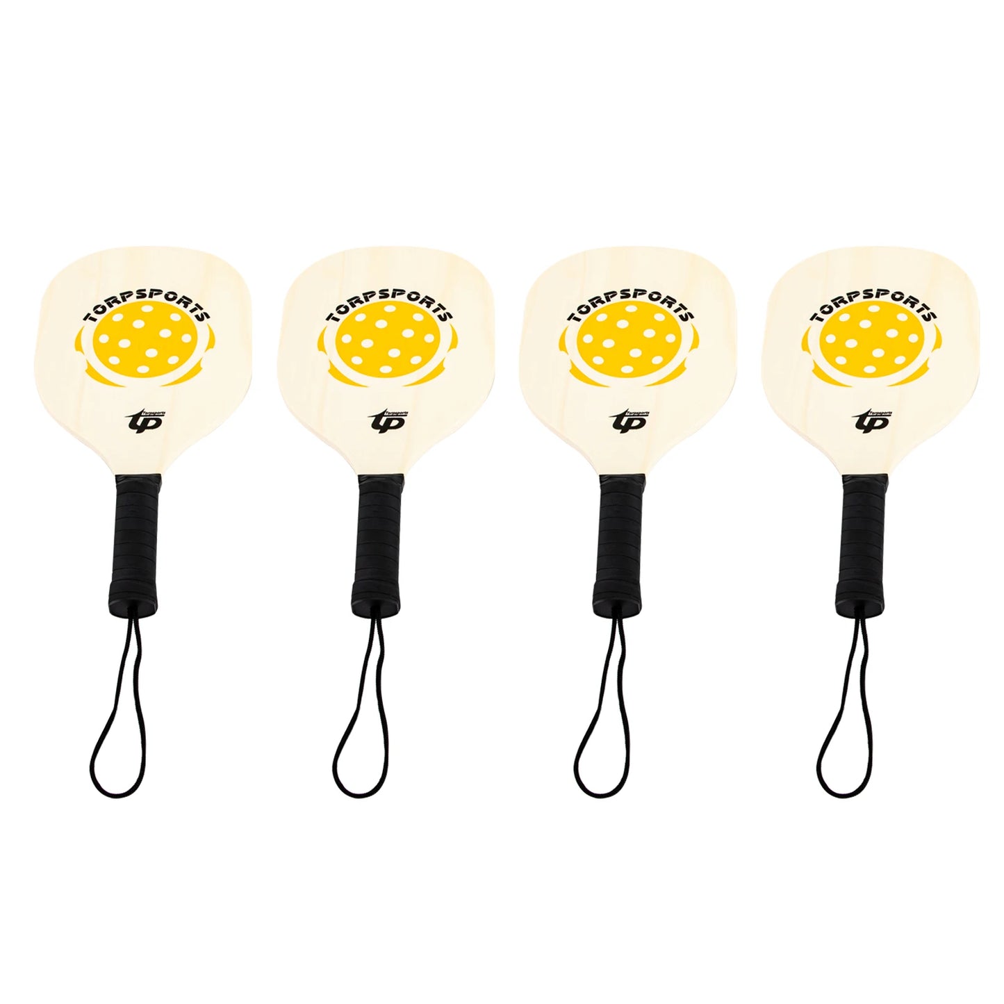 Outdoor Pickleball Net Set With 4 Paddles And Carry Bag