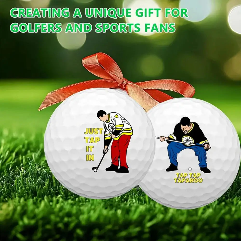 Funny Golf Balls Gift Set Novelty Golfers Present For Men