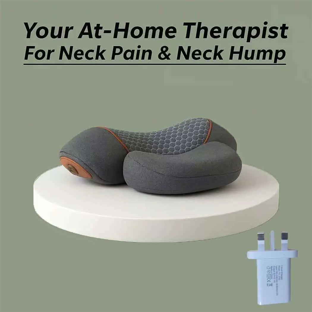 Okayso Electric Neck Massager With Traction Heat And Vibration