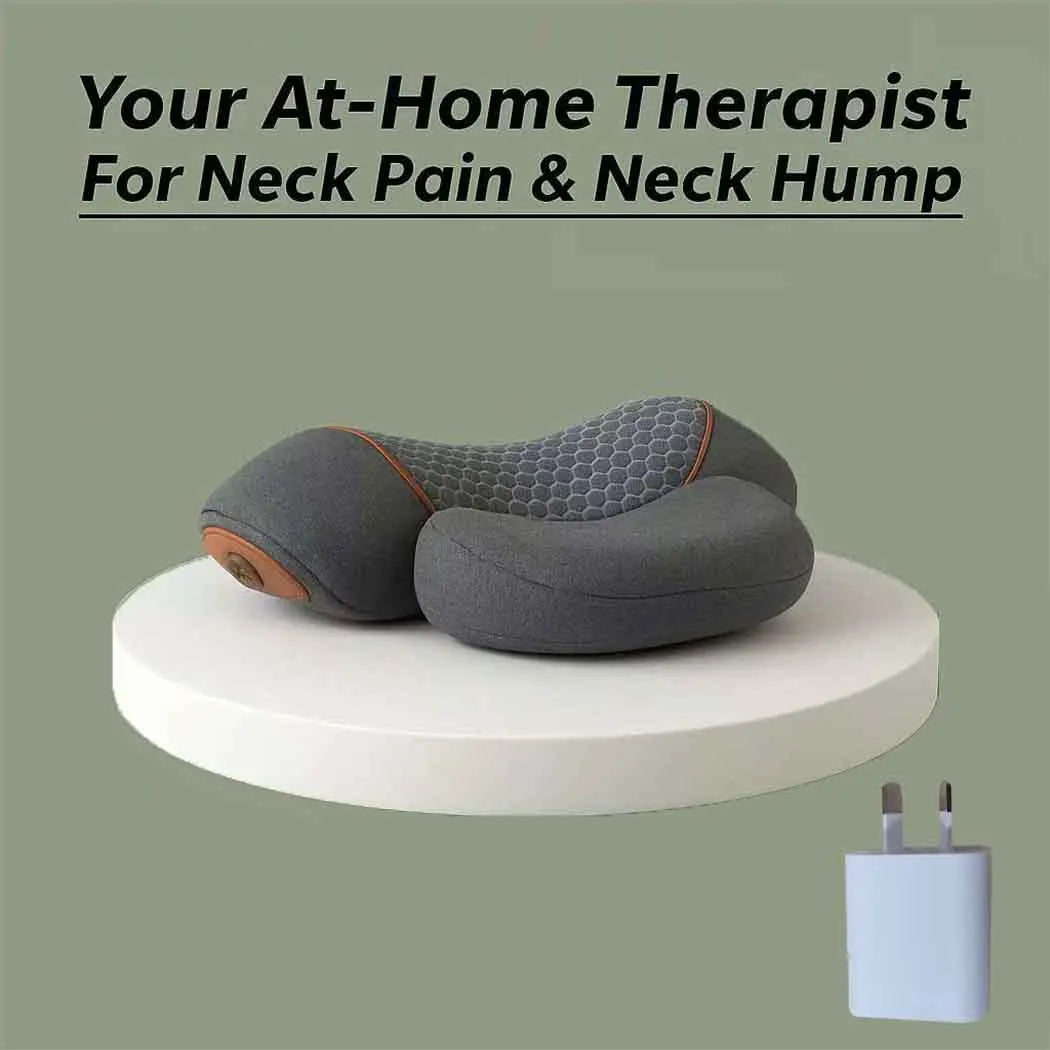 Okayso Electric Neck Massager With Traction Heat And Vibration