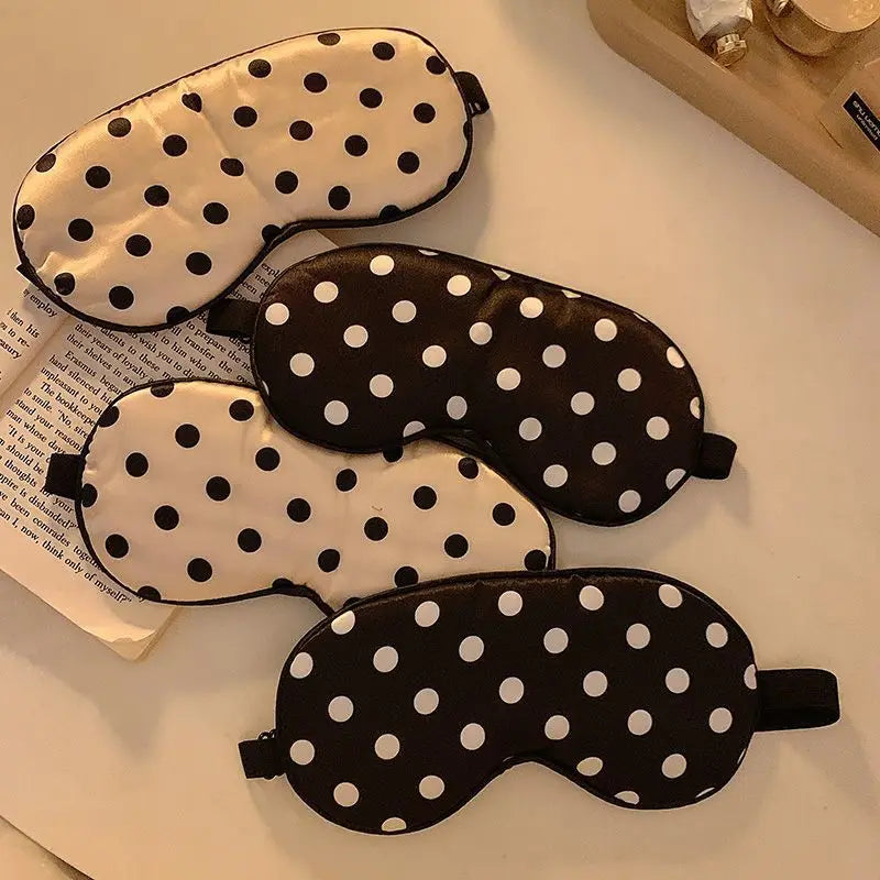 Imitated Silk Eye Patch Sleep Mask Eyepatch Travel Comfort