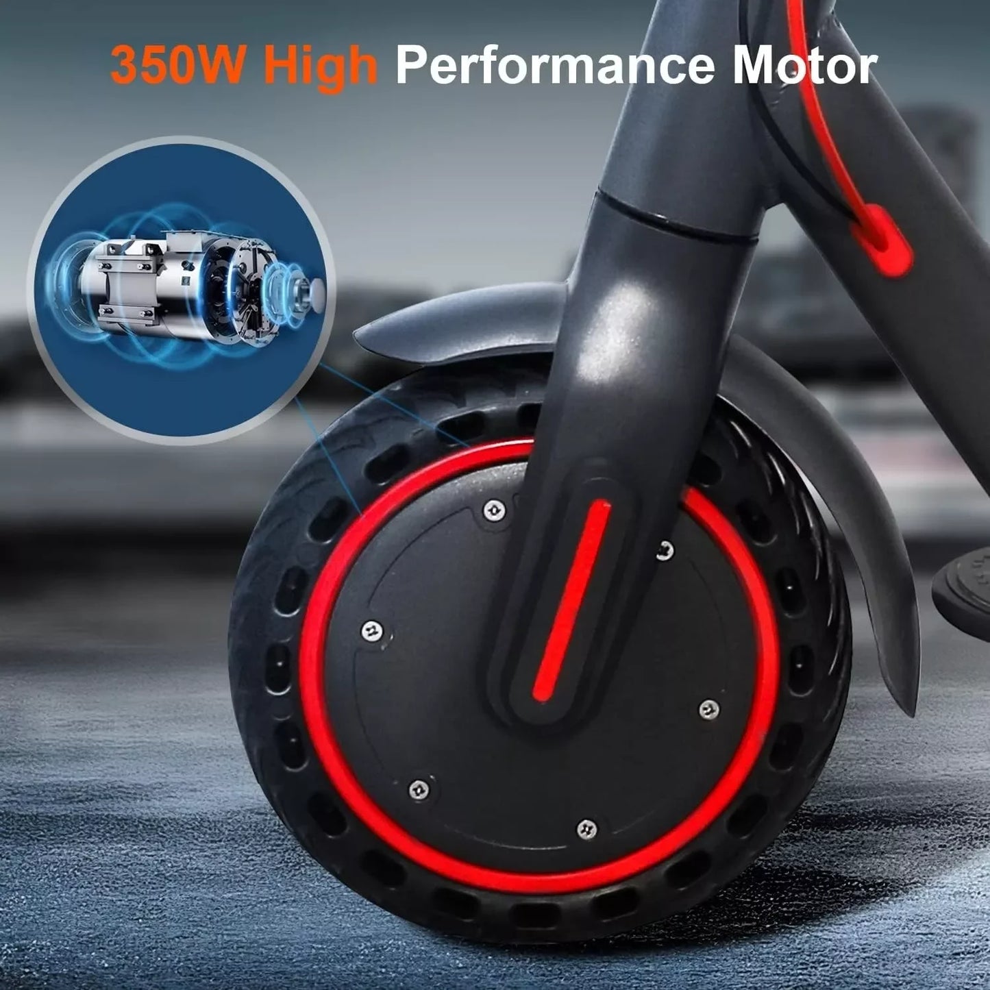 Ladped LP60 Electric Scooter 350W 19 MPH Folding For Adults