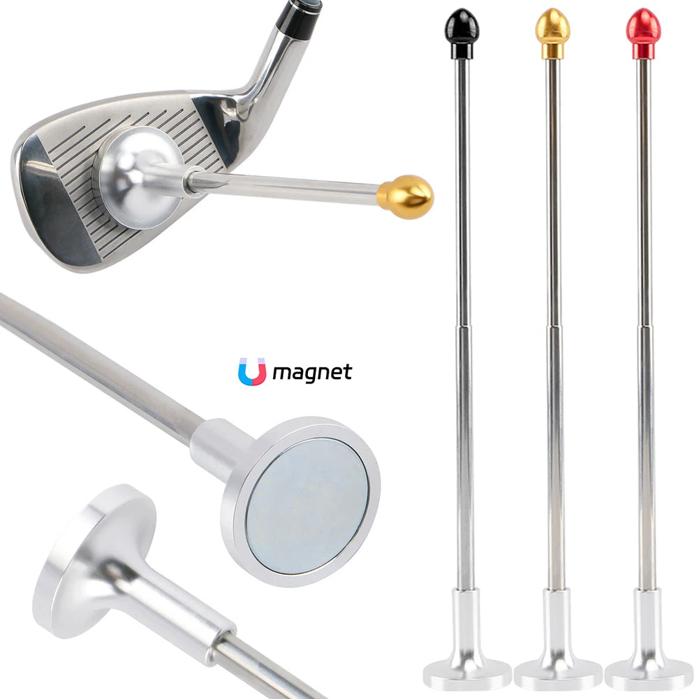 Sikiwind Golf Alignment Rods Magnetic Swing Training Tool For Practice