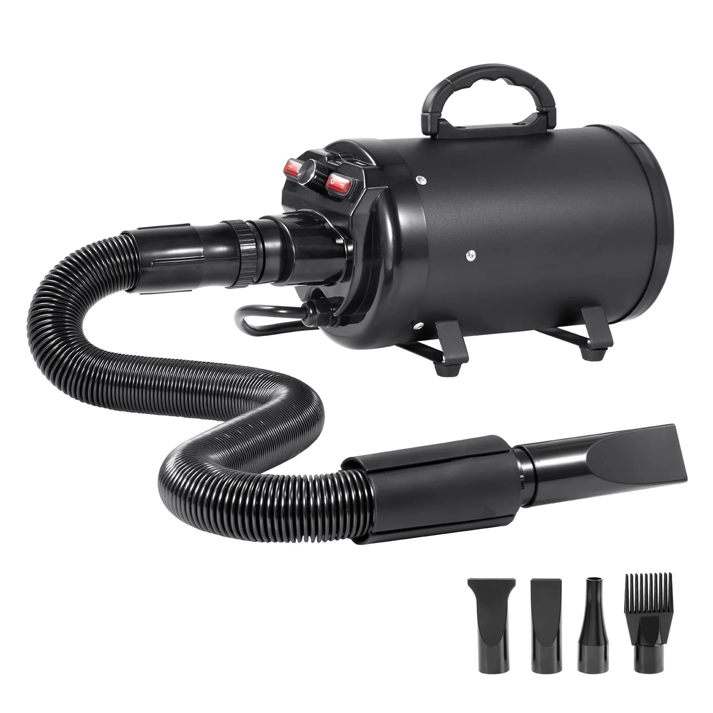 SucceBuy Dog Blow Dryer Extendable Hose With Adjustable Temperature Control
