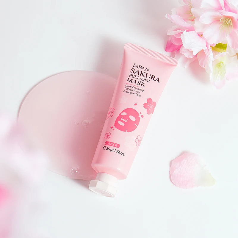 LAIKOU Sakura Skincare Set Moisturizing Anti Aging Kit For Radiance