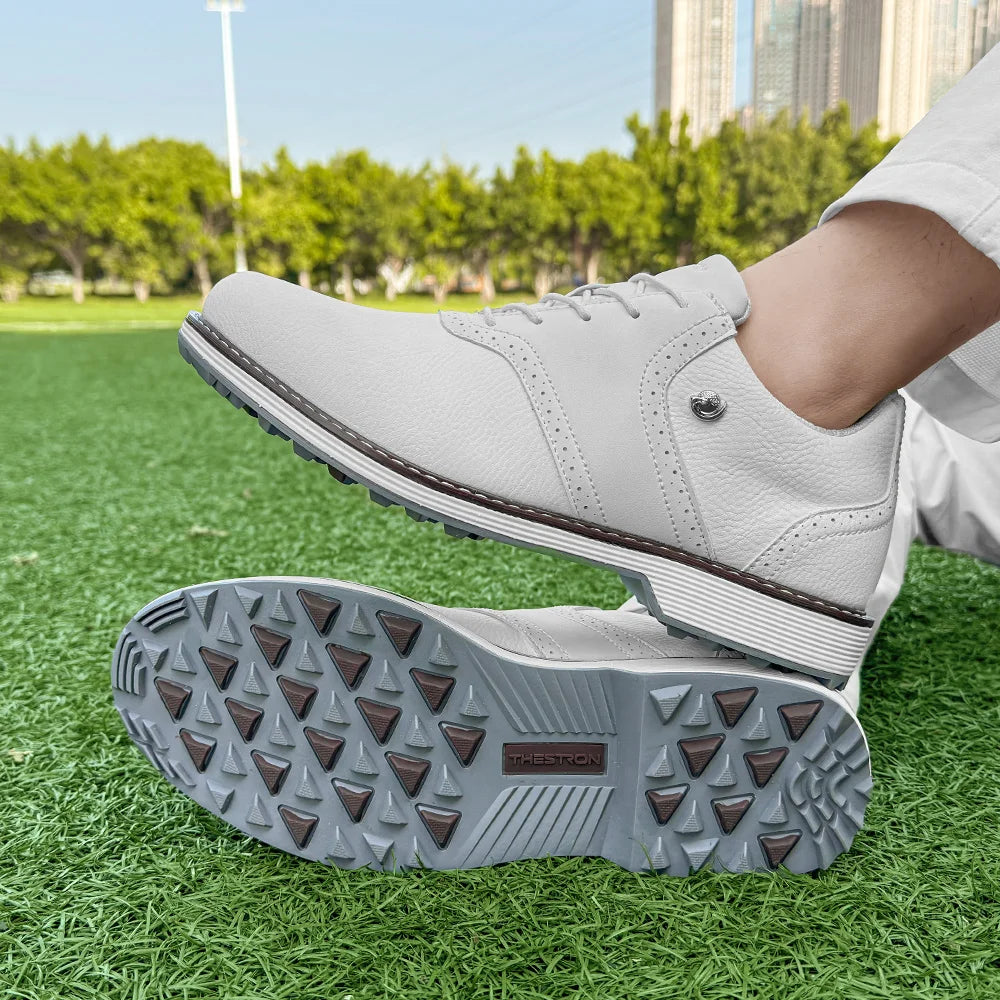 Lenox Men Luxury Golf Shoes Professional Footwear Elite