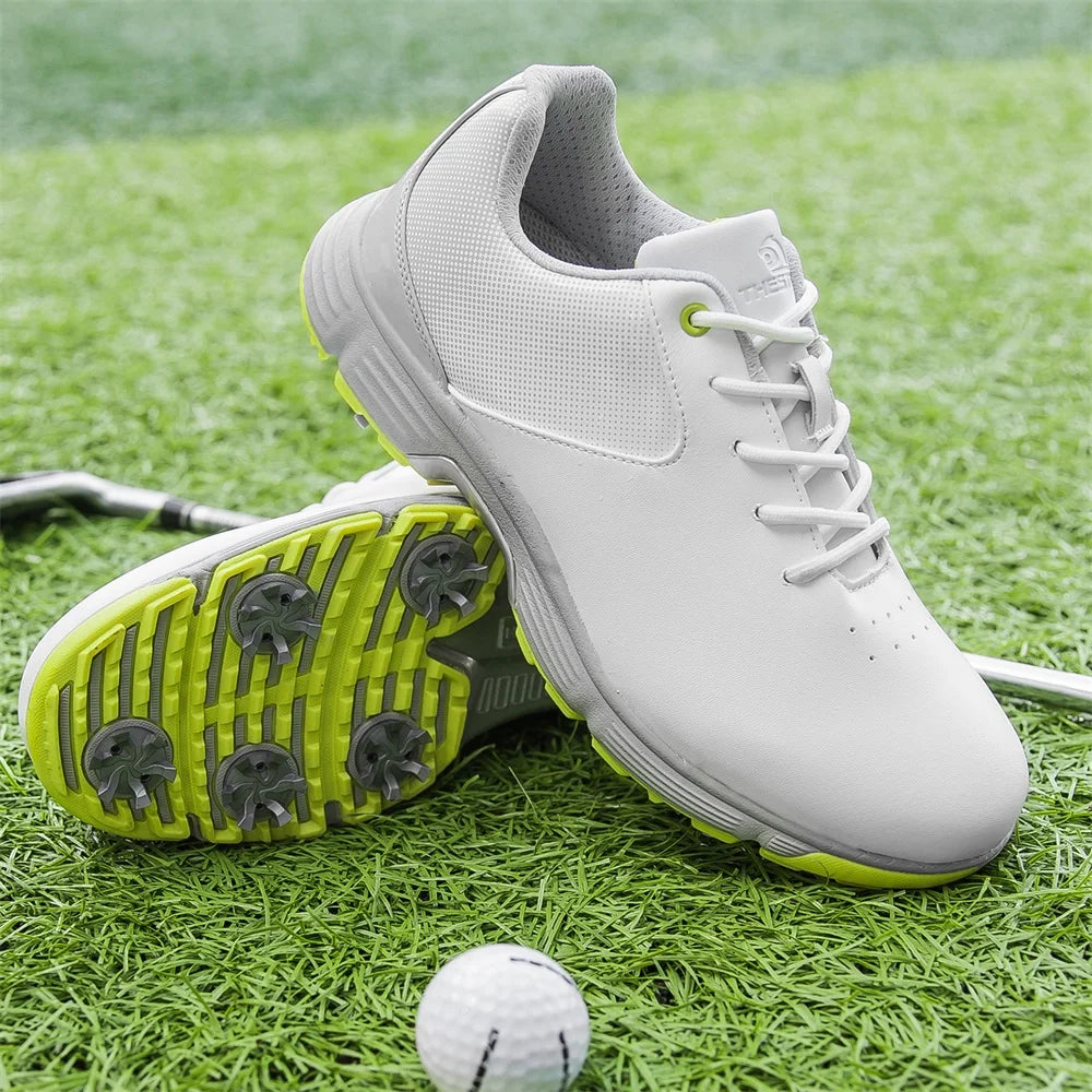 Zakey Men Waterproof Golf Shoes Anti Slip Walking Footwear