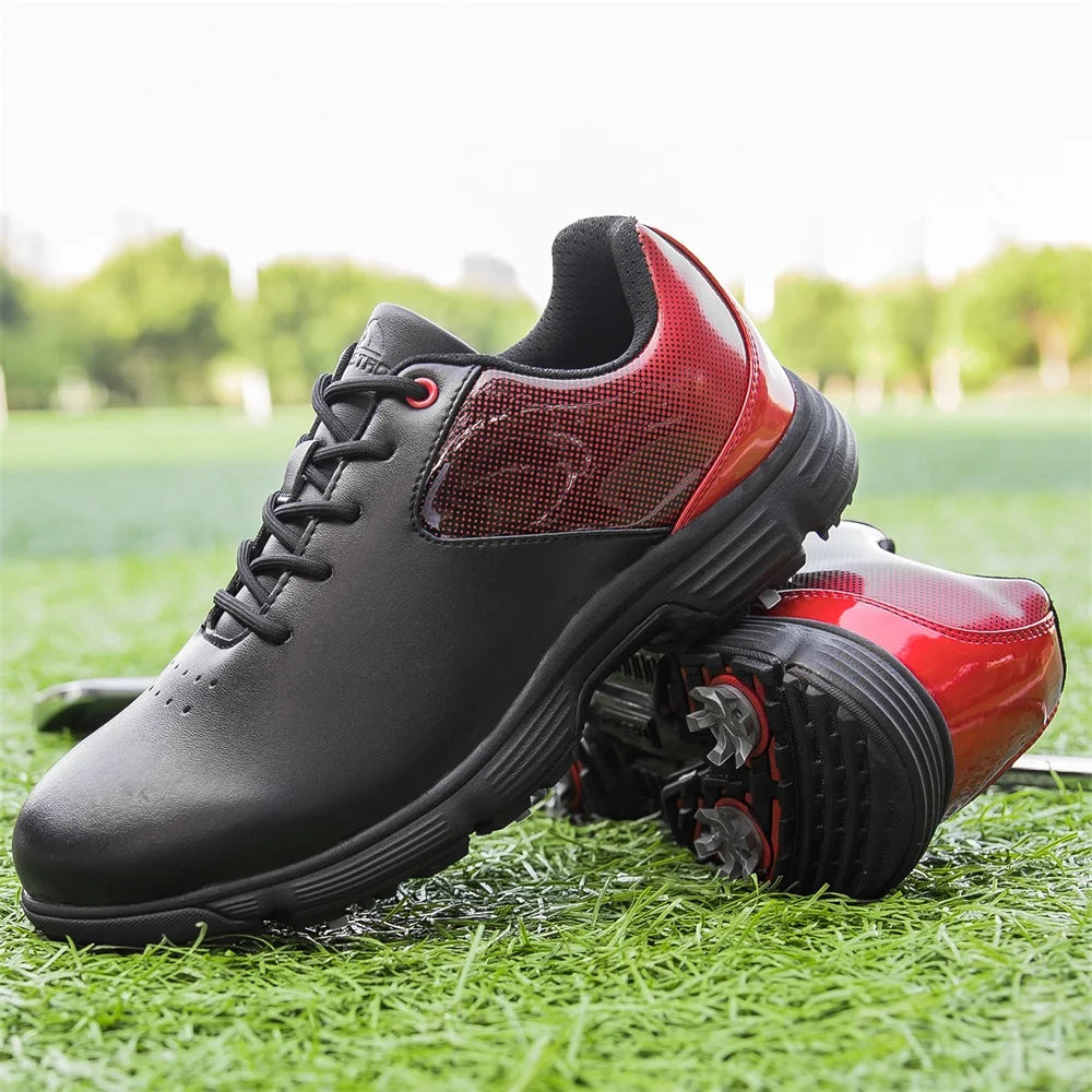 Zakey Men Waterproof Golf Shoes Anti Slip Walking Footwear