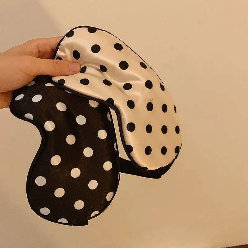 Imitated Silk Eye Patch Sleep Mask Eyepatch Travel Comfort