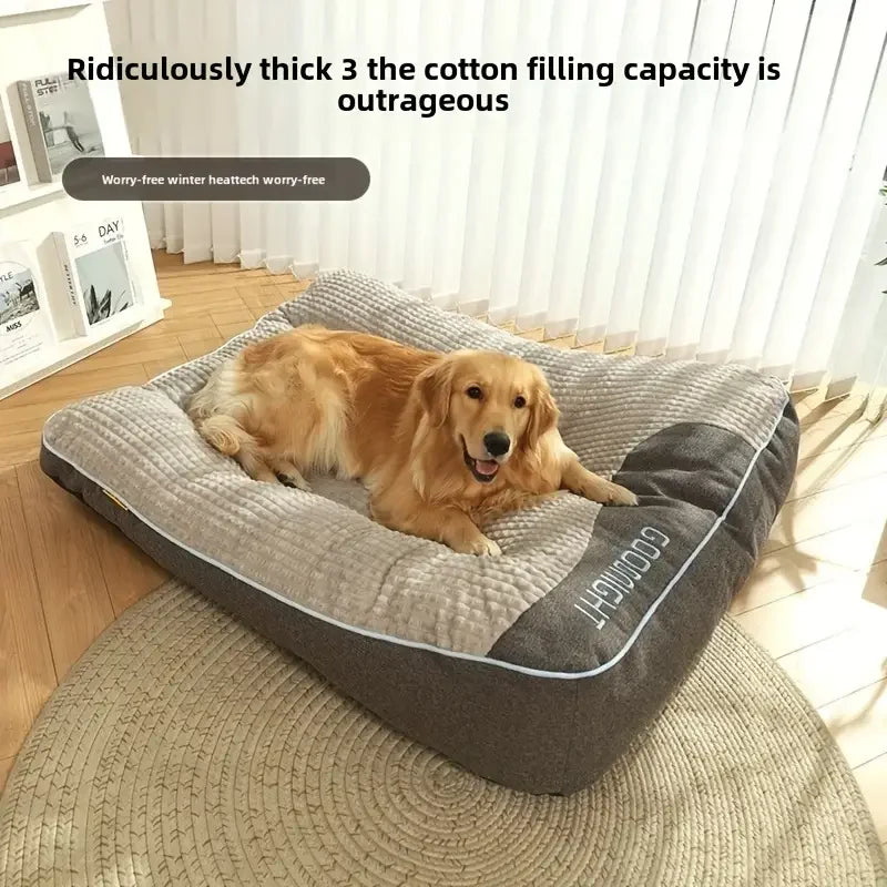 NONECN Extra Thick Orthopedic Dog Bed for Large Dogs
