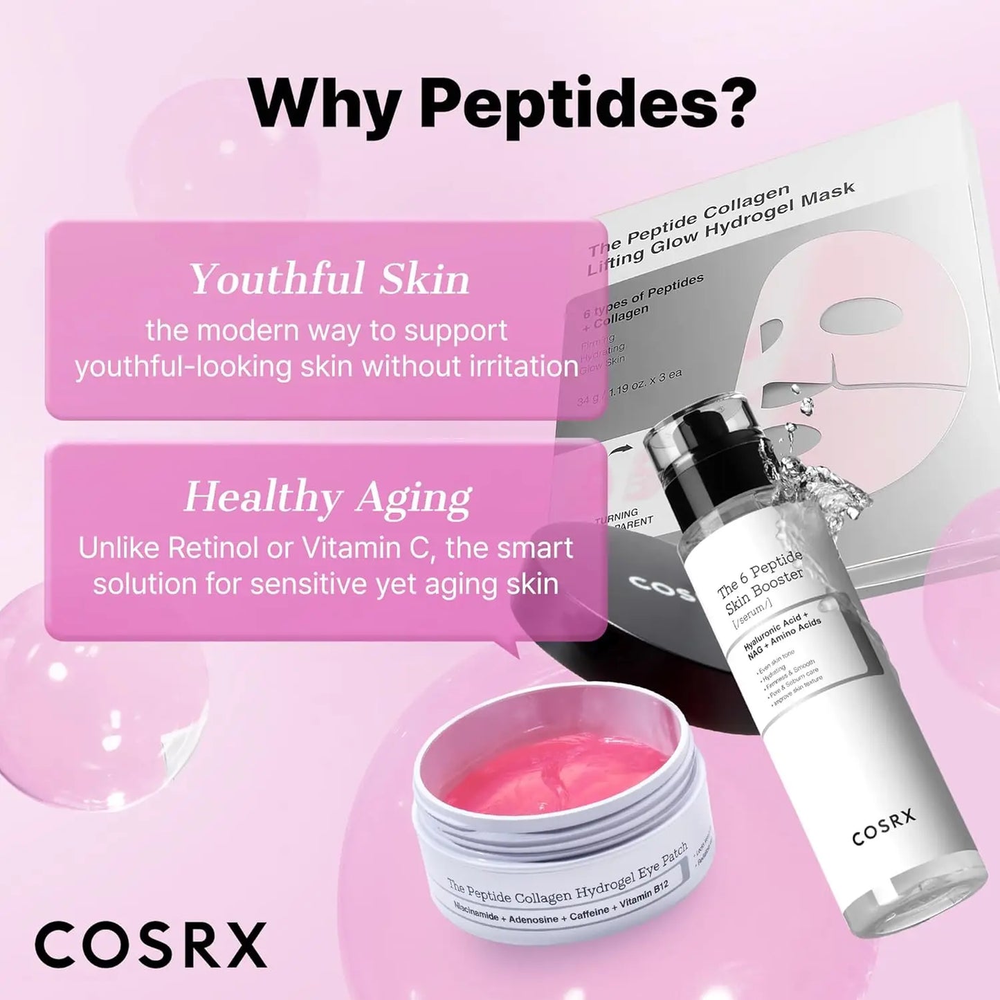 Hydrogel Eye Patches For Puffy Eyes And Dark Circles