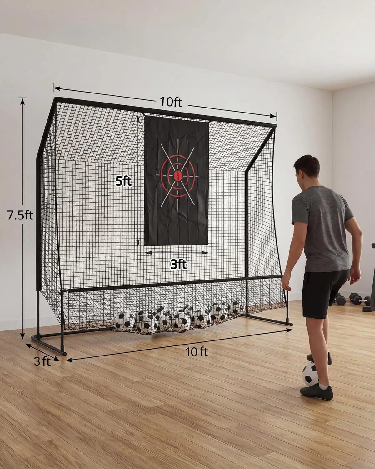 HiMISS Golf Practice Net for Indoor and Outdoor Use
