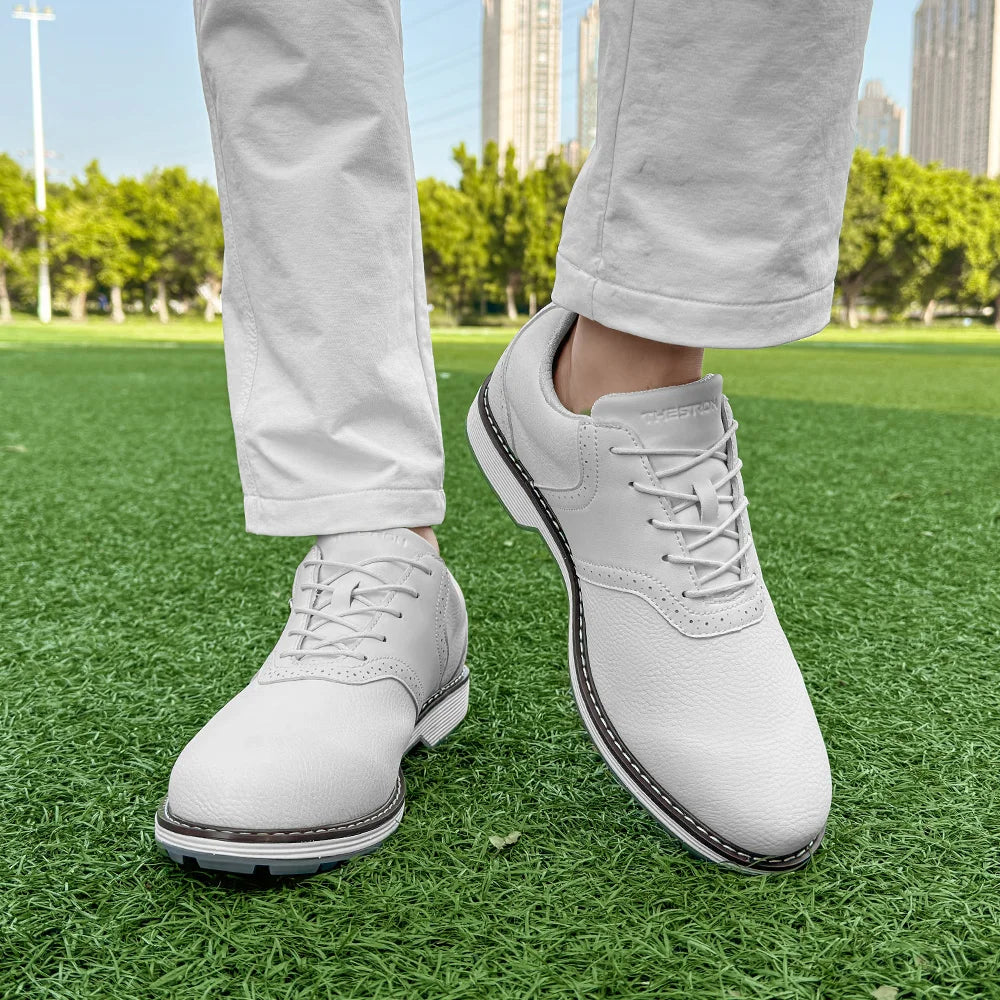 Lenox Men Luxury Golf Shoes Professional Footwear Elite