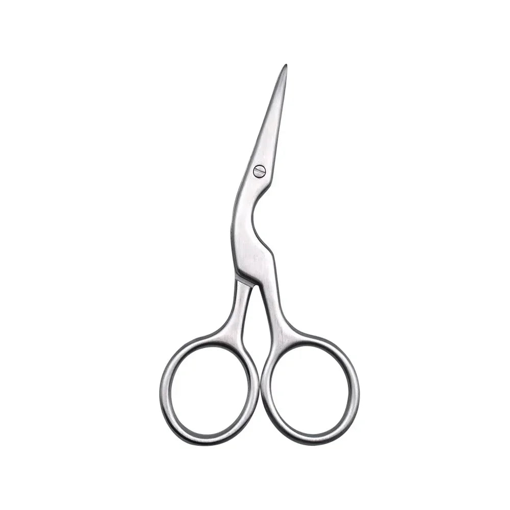 Stainless Steel Facial Hair Scissors For Nose Beard And Eyebrows