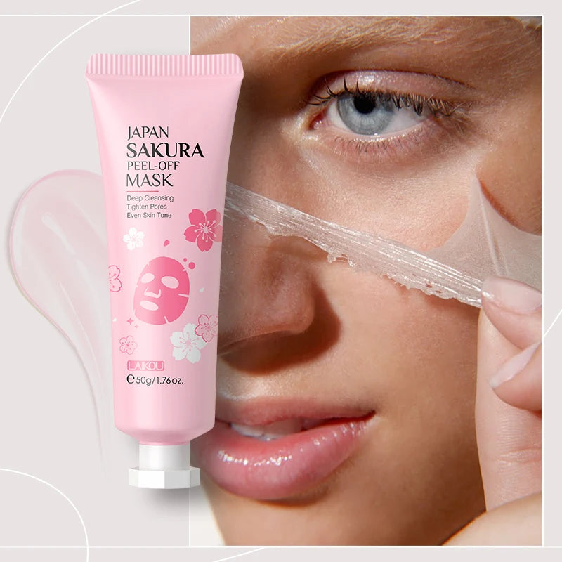 LAIKOU Sakura Skincare Set Moisturizing Anti Aging Kit For Radiance