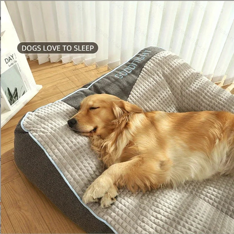NONECN Extra Thick Orthopedic Dog Bed for Large Dogs