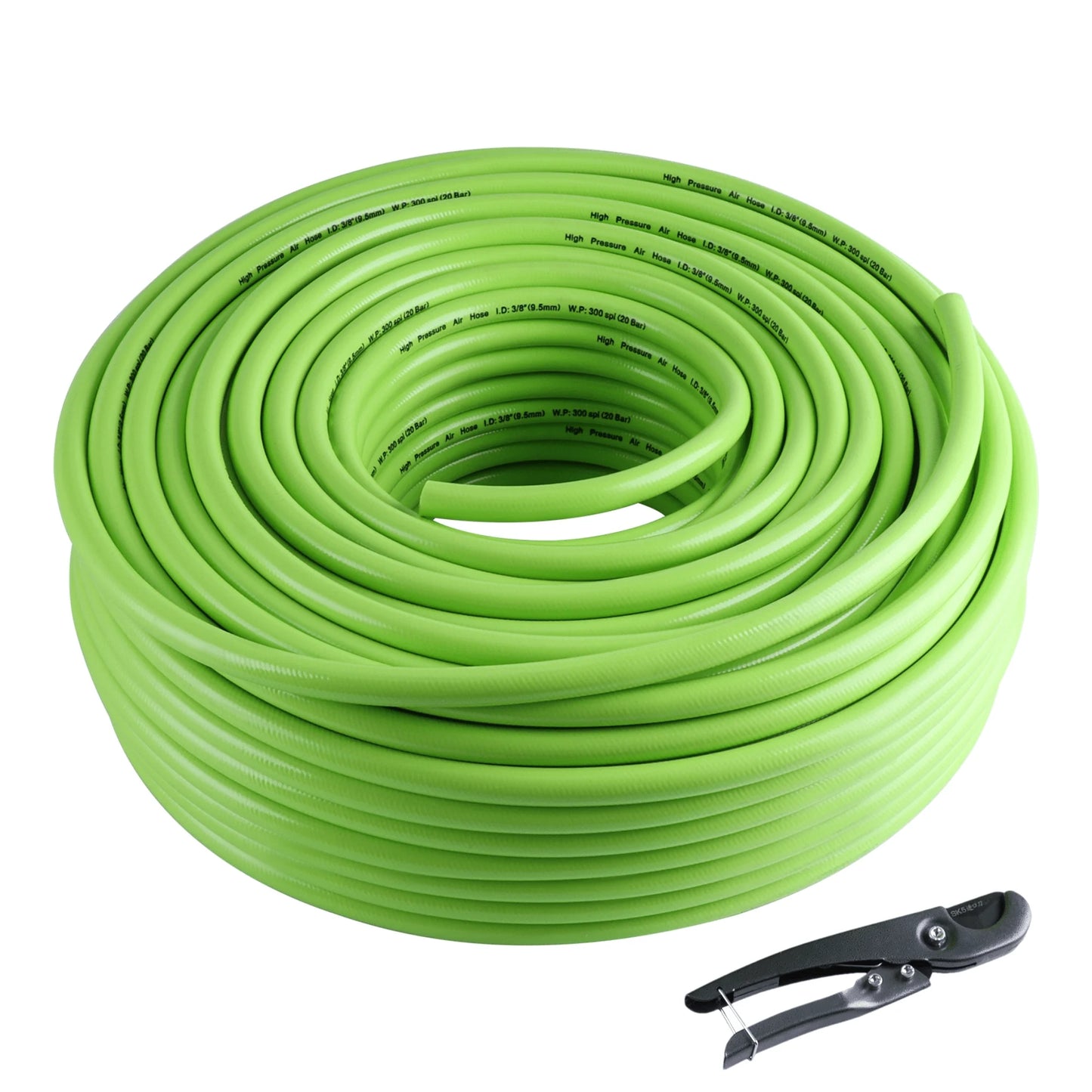 Heavy Duty Air Hose 300 PSI Kink Resistant Flexible Compressor Hose