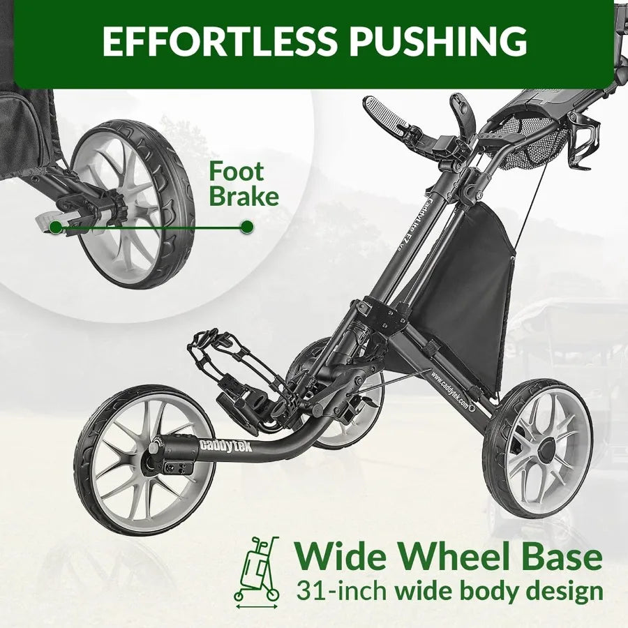 XMSJ CaddyLite EZ V8 Golf Push Cart