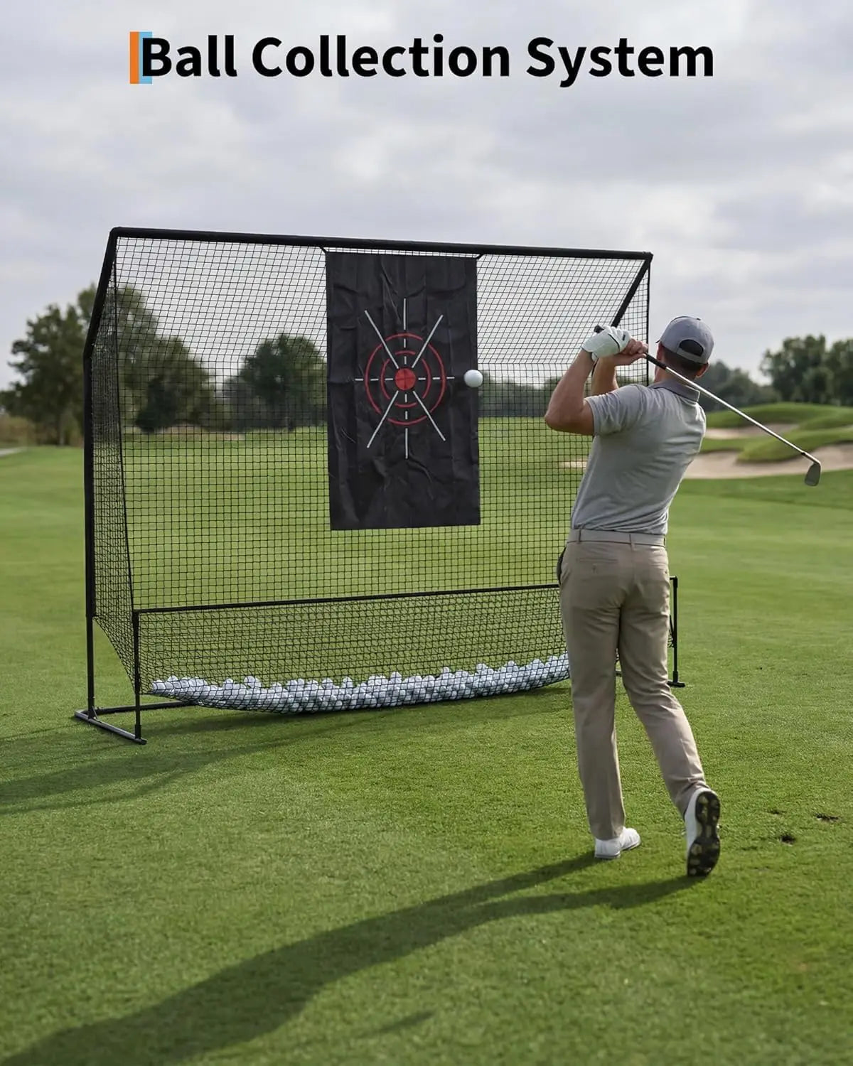 HiMISS Golf Practice Net for Indoor and Outdoor Use