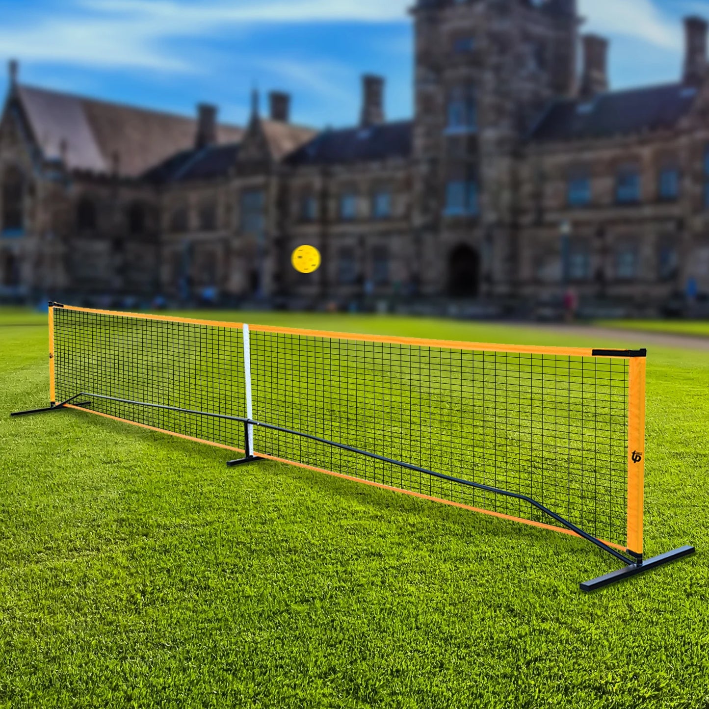 Outdoor Pickleball Net Set With 4 Paddles And Carry Bag