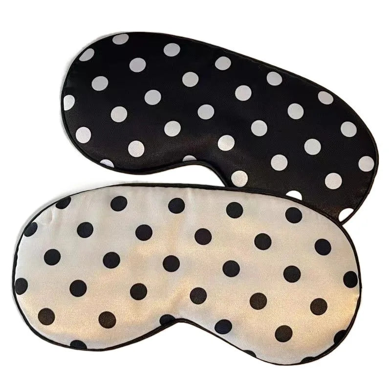Imitated Silk Eye Patch Sleep Mask Eyepatch Travel Comfort