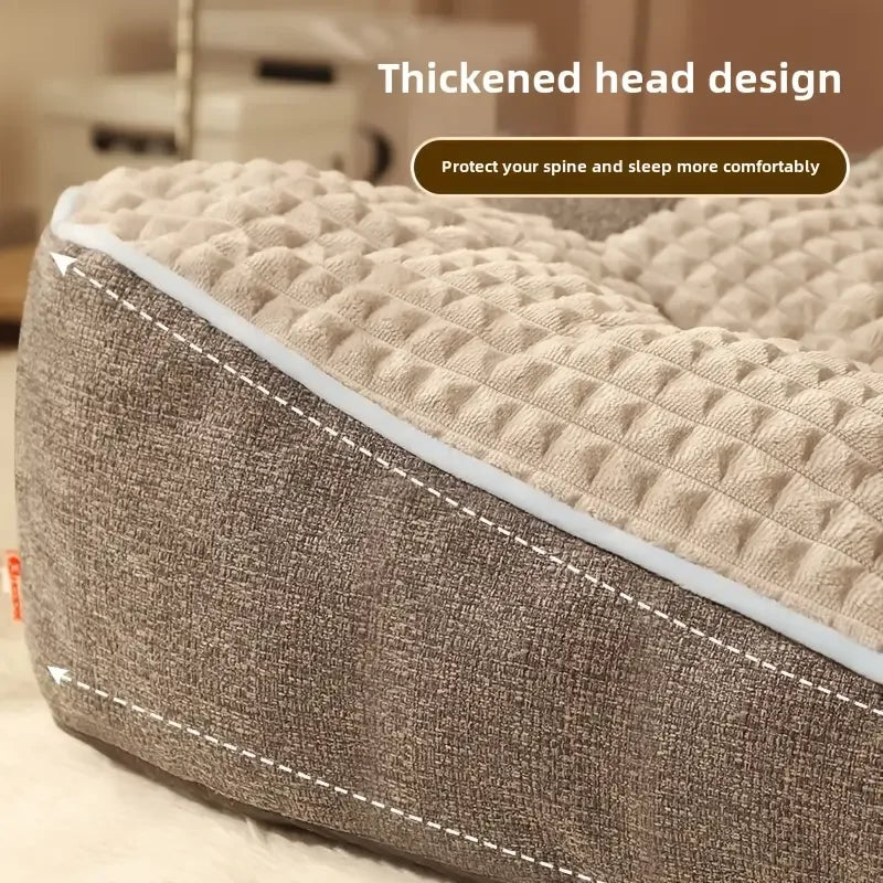 NONECN Extra Thick Orthopedic Dog Bed for Large Dogs