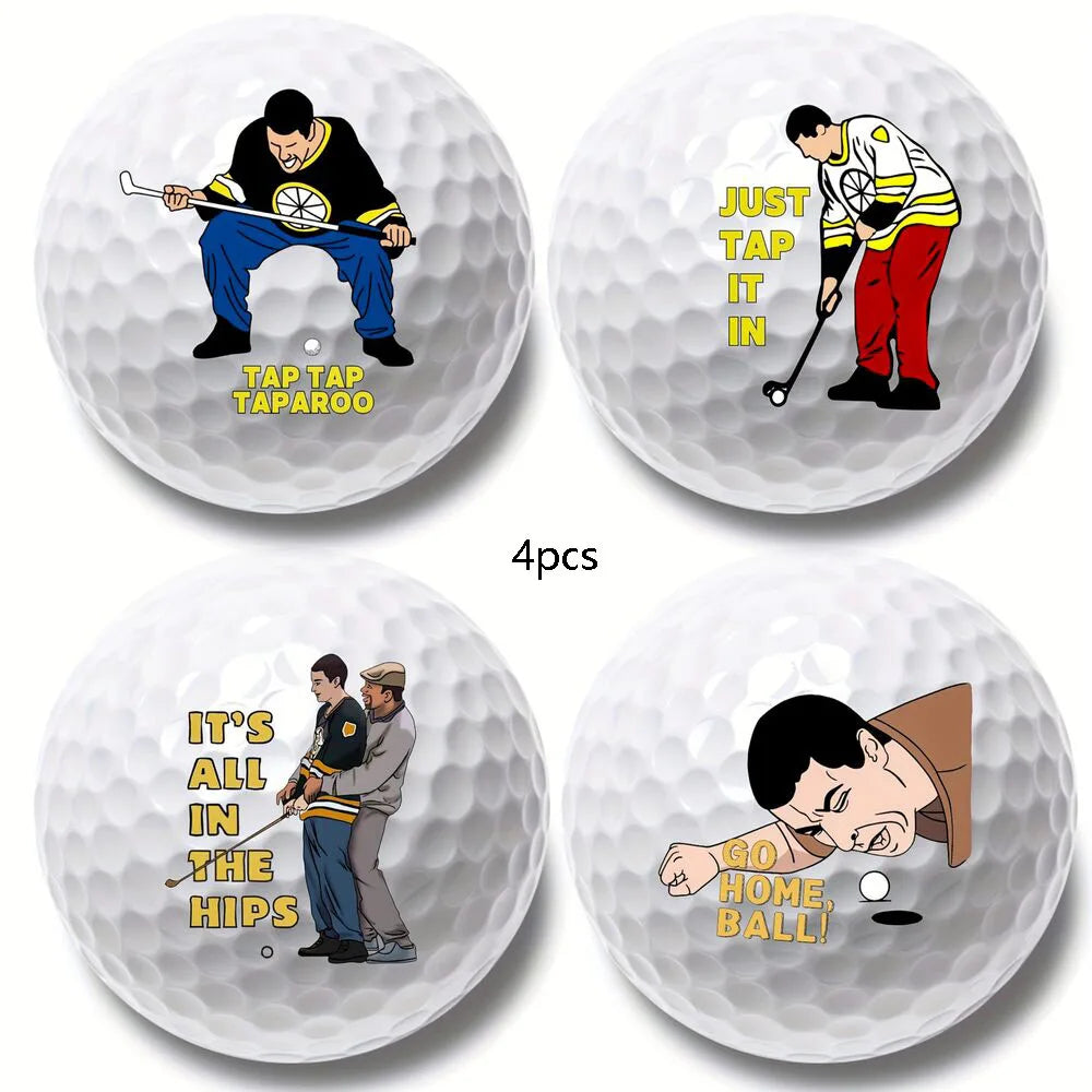 Funny Golf Balls Gift Set Novelty Golfers Present For Men