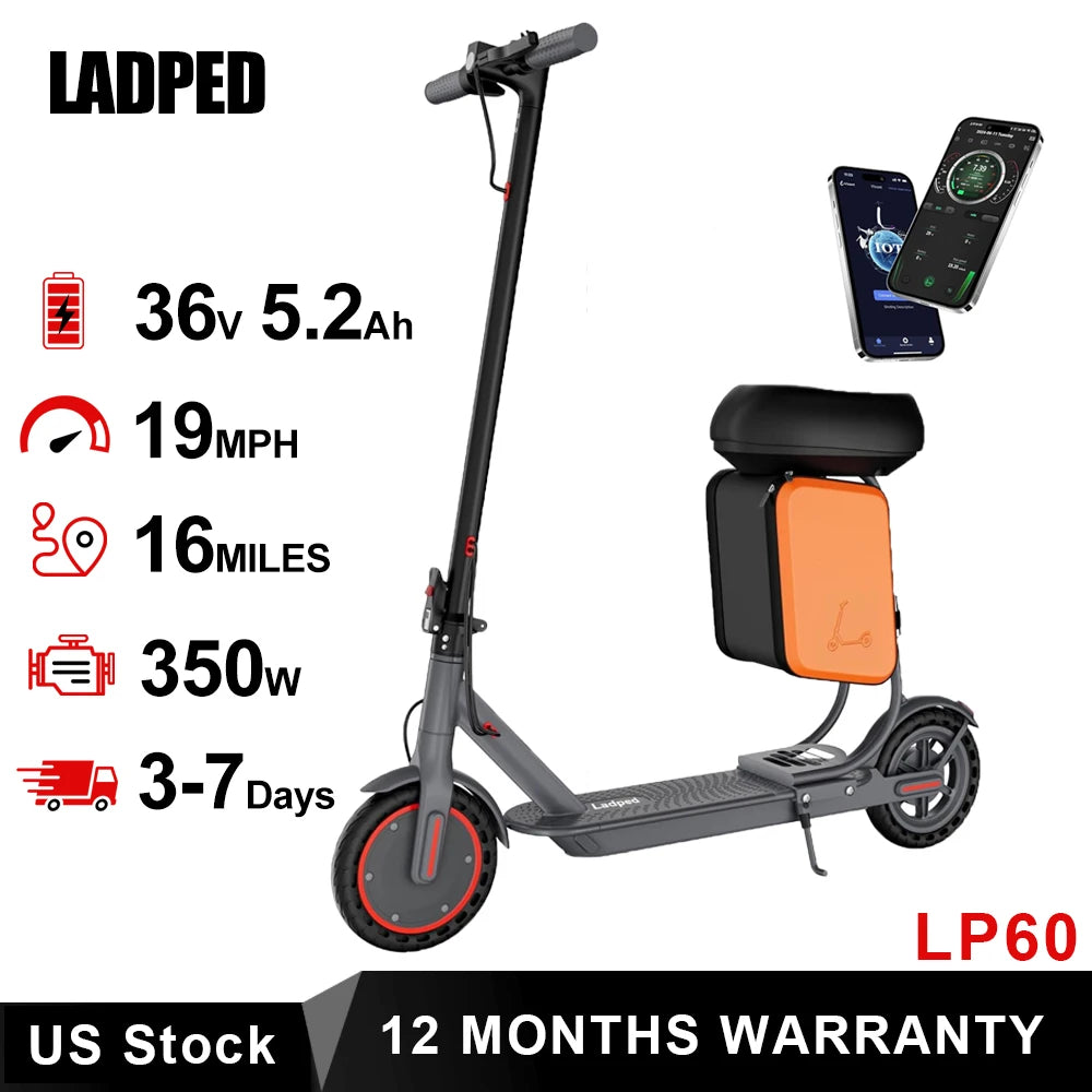 Ladped LP60 Electric Scooter 350W Folding Commuter
