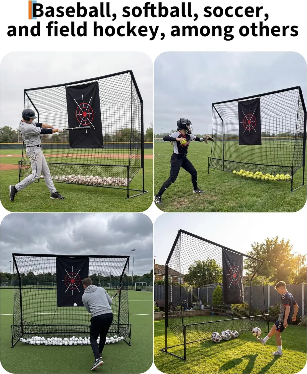 HiMISS Golf Practice Net for Indoor and Outdoor Use