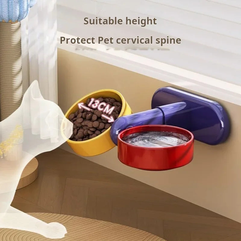 Elevated Adjustable Pet Feeding Bowl For Small Dogs